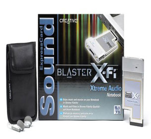 X-FI XTREME AUDIO NOTEBOOK PCMCIA Express