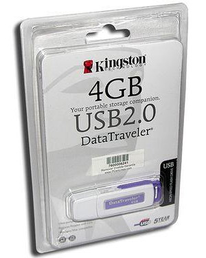 4 GB BELLEK USB 2.0 (KINGSTON)