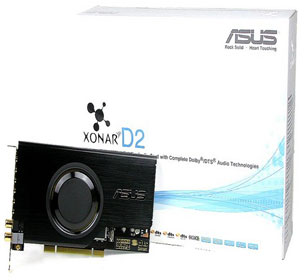 ASUS XONAR D2/PM PCI Ses Kartı 